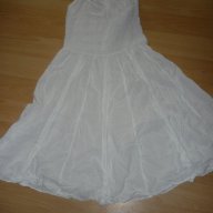 С/М Лека и ефирна бяла лятна рокля, снимка 5 - Рокли - 14789233