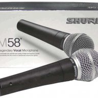 Вокален микрофон SHURE SM58, снимка 1 - Микрофони - 16858528
