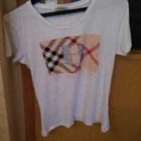 Дамска тениска BURBERRY, снимка 1 - Тениски - 20932307