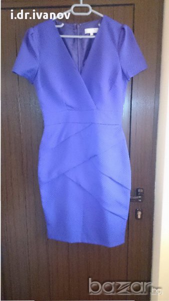 лилава рокля М размер, снимка 1