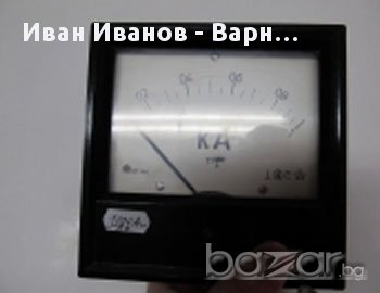 Амперметър, ампермер  ЕТ144 ; 1000а 1кА за токов трансформатор 1000/5А , снимка 1