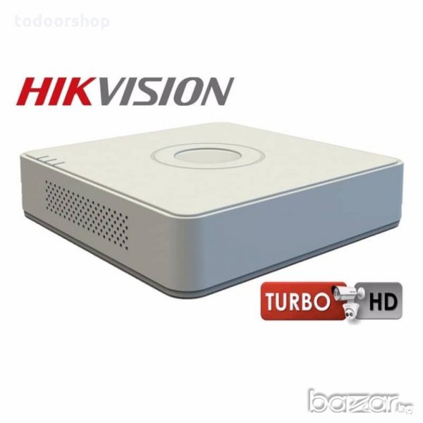 Hikvision Видеорекордер 4 кан пентабриден DS-7104HQHI-K1 , снимка 1
