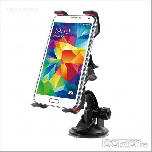 Стойка тип голяма щипка за таблет, смартфон,  GPS до 8.4", снимка 1