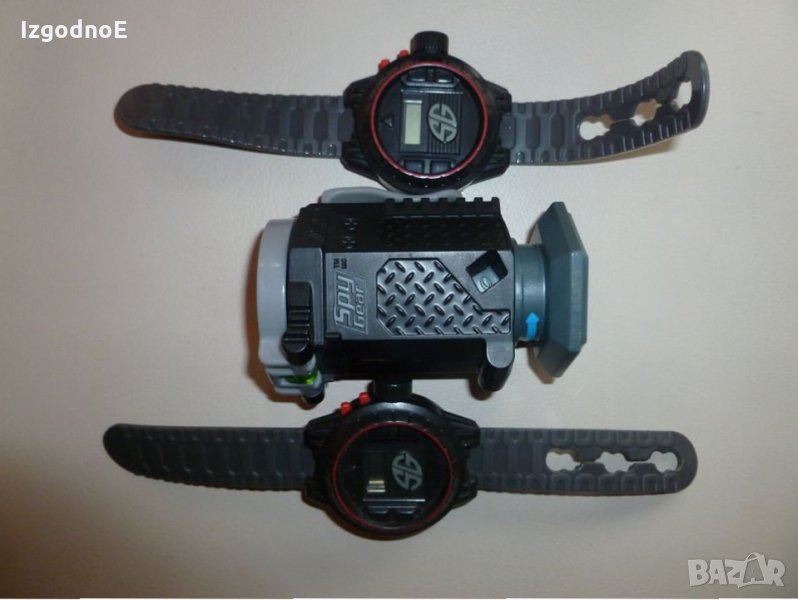 SPY GEAR комплект 2 часовника и бинокъл - шпионски комплект, снимка 1