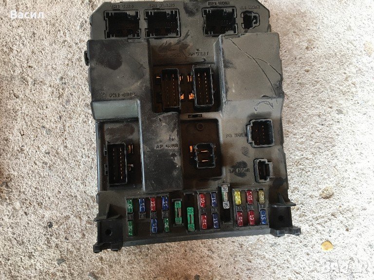 BSI модул бушонно табло в купето - Valeo BSI J04-00 FNR 9651197680 FNC 9651196980 Peugeot 307 HDI, снимка 1