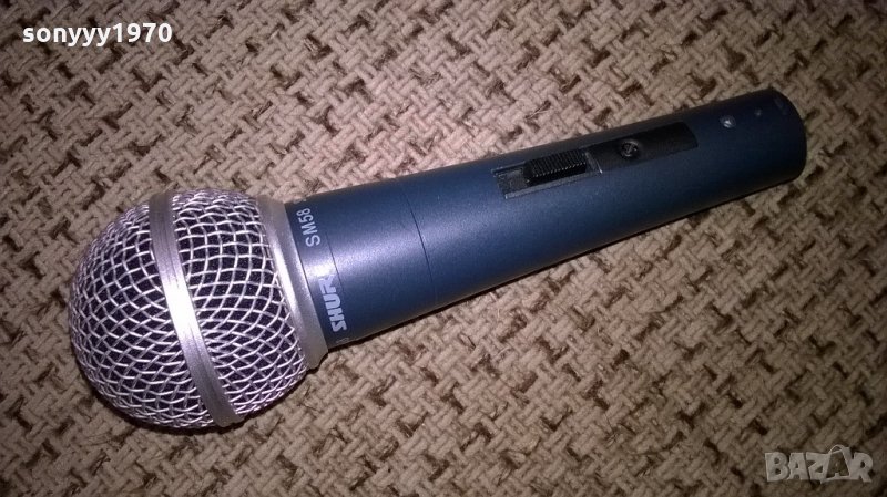 shure sm58 microphone-внос швеицария, снимка 1