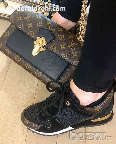 Дамски комплект обувки и чанта Louis vuitton kod 542, снимка 1