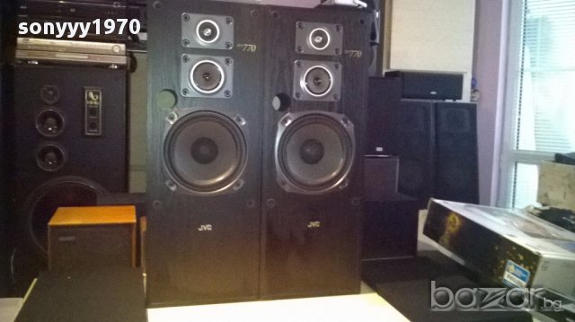 Jvc sp-x770bke made in belgium 2х140w/8ohm-внос швеицария, снимка 4 - Тонколони - 13575528