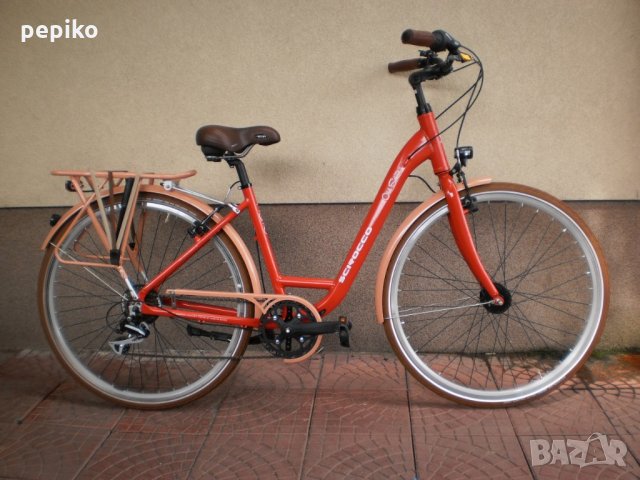 Продавам колела внос от Германия  градски велосипед SCIROCCO OLD SCHOOL 28 цола модел 2018г, снимка 1 - Велосипеди - 21864939