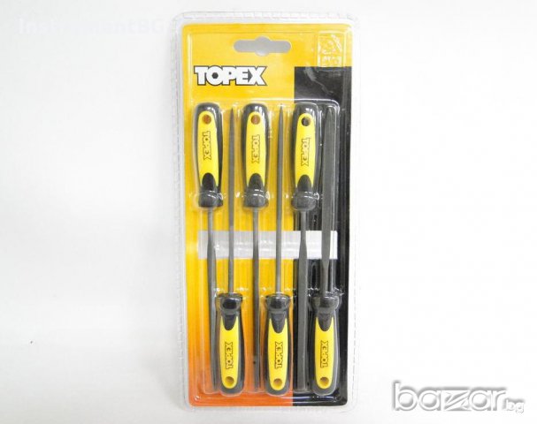 К-т мини пили за метал Topex / 6 броя, снимка 2 - Други инструменти - 12455889