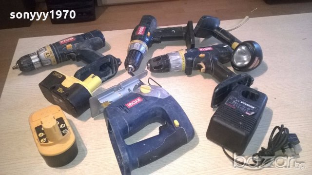 ryobi-голям комплект-внос англия