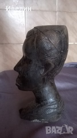 дървена глава, снимка 4 - Антикварни и старинни предмети - 24145207