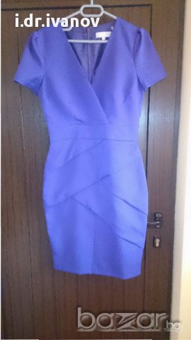 лилава рокля М размер, снимка 1 - Рокли - 16162660