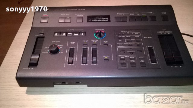Jvc jx-sv77 video editing processor-made in japan-внос швеицария, снимка 4 - Ресийвъри, усилватели, смесителни пултове - 16289685