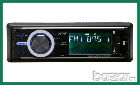 Радио за кола DENVER CAU 439BT с USB/SD, MP3, Bluetooth - нови с гаранция!