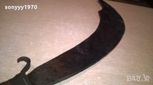 кукри-forged in fire-колекционерски нож-антика-72см-внос швеция, снимка 5 - Колекции - 25238055