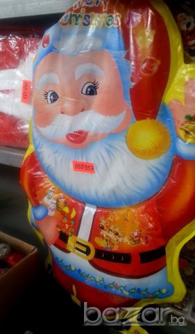 Фолиеви балони Дядо Коледа, снимка 1 - Надуваеми играчки - 16700635