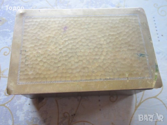 Уникална бронзова кутия за бижута ВМФ, снимка 5 - Колекции - 25747015