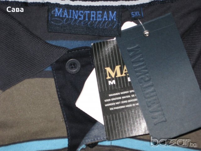Блуза MAINSTREAM   мъжка,5-6ХЛ, снимка 1 - Тениски - 18631707