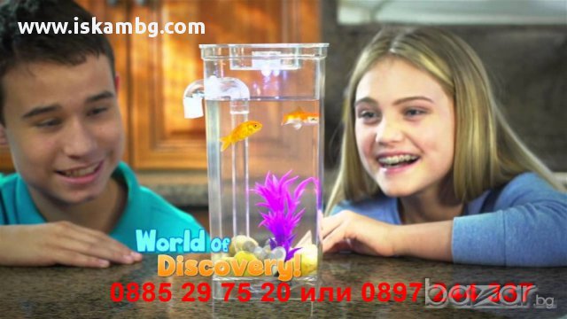 Самопочистващ се аквариум My Fun Fish, снимка 2 - Други стоки за дома - 12236013