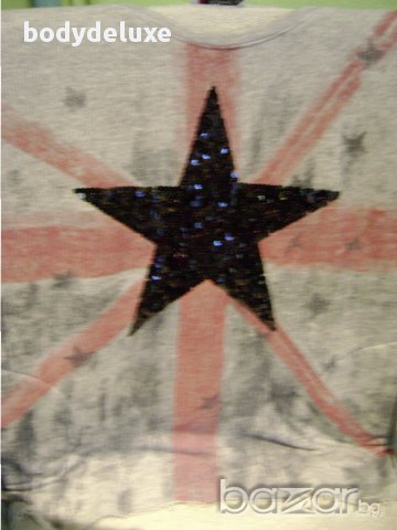 Black Star памучна блуза с дълъг ръкав, снимка 1 - Блузи с дълъг ръкав и пуловери - 15950113