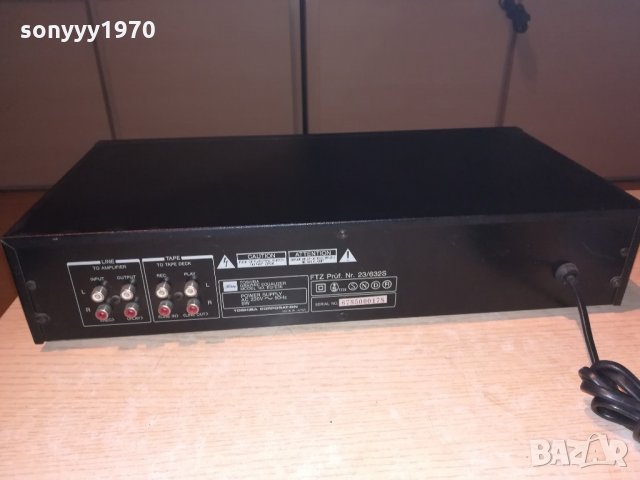 toshiba equalizer-made in japan-внос швеицария, снимка 16 - Ресийвъри, усилватели, смесителни пултове - 21565805