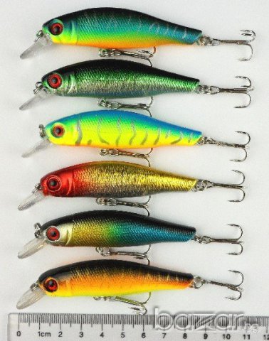 Воблер 8,5см.8,5гр., снимка 11 - Такъми - 7428829