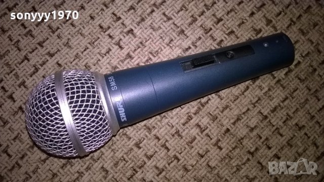 shure sm58 microphone-внос швеицария, снимка 1 - Микрофони - 21904043