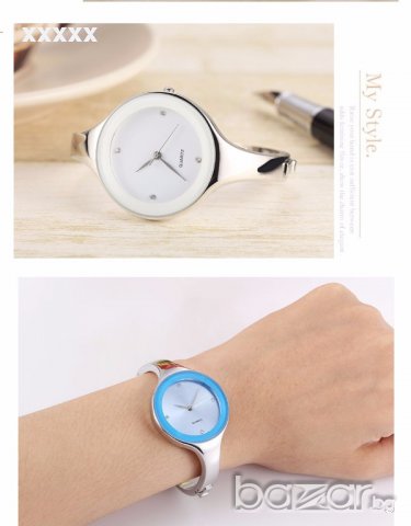 стилен дамски часовник - гривна, снимка 3 - Дамски - 16964289