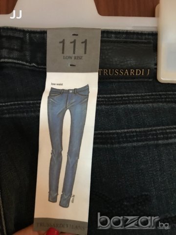 TRUSSARDI Jeans, slim fit, нови с етикети, оригинални, 28 номер, снимка 4 - Дънки - 20788727