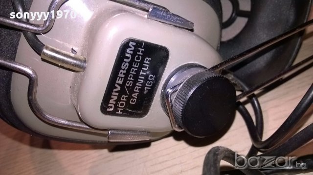 Universum профи-пилотски с микрофон-внос швеицария, снимка 3 - Слушалки за компютър - 15872332