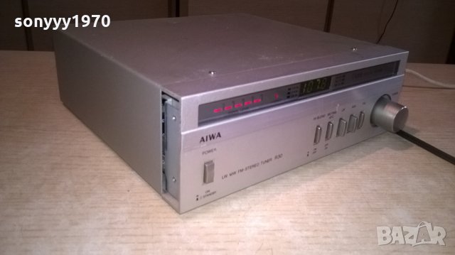 aiwa made in japan-tuner-внос швеицария, снимка 12 - Ресийвъри, усилватели, смесителни пултове - 24973953