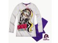 Разпродажба! Детска пижама Monster High за 8 г. - модел 9, бяло, снимка 1 - Детски пижами - 11708503