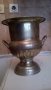 посребрена месингова купа за шампанско, снимка 4