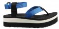 Намалени на 50лв - TEVA Flatform French Blue Platform Sandals - нови сандали, снимка 1 - Сандали - 21988728