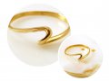 Златен пръстен СЕМПЪЛ - 1.24 грама/ размер №54, снимка 1 - Пръстени - 16092725
