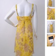 САМО ДНЕС НА ТАЗИ ЦЕНА Лятна рокля в жълто размер М, снимка 1 - Рокли - 7793671
