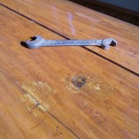Старинен гаечен ключ, снимка 1 - Антикварни и старинни предмети - 19758728