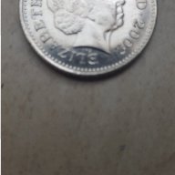 Монета 10 Английски Пенса 2002г. / 2002 20 UK Pence Coin KM# 989, снимка 3 - Нумизматика и бонистика - 15364773