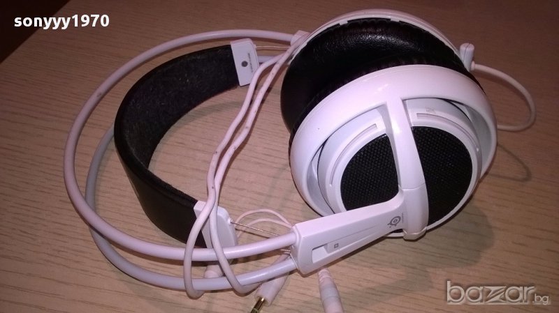 Steelseries-геимърски слушалки с микрофон-внос швеицария, снимка 1