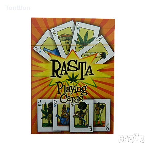 Весели карти за игра - Раста карти, снимка 1