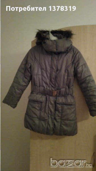 Зимно яке за момиче Kenvelo размер 128см., снимка 1
