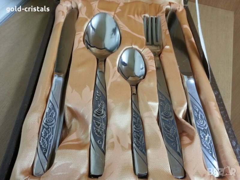 Руски прибори за хранене в кутия, снимка 1