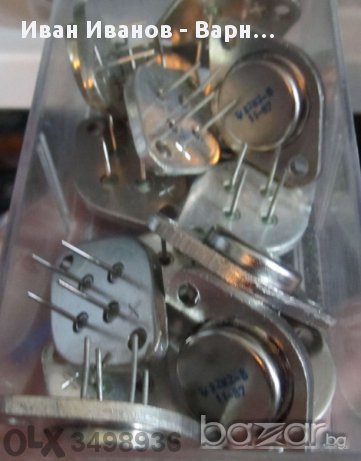 Български грец B2M2-5 - 5 ампера , 200 волта  метален,ТО3, снимка 1