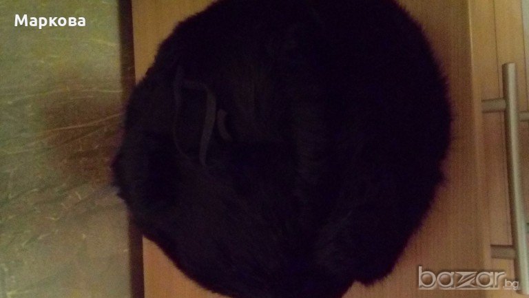 Мъжка кожена шапка, снимка 1