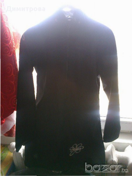 Черно неопреново яке за дъжд и вятър,марково, снимка 1