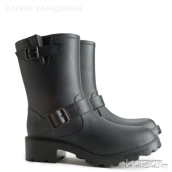 Дамски гумени ботуши KELLY BLACK ЧЕРНО , снимка 1