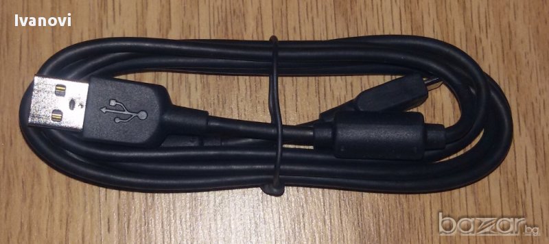 Sony Ericsson USB - micro USB кабел, с ферити, снимка 1