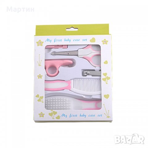 Комплект за бебе - нокторезачка, гребен, четка, ножичка, снимка 7 - Други - 23897419