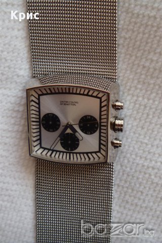 Нов! Ръчен часовник Бенетон UNITED COLORS OF BENЕTTON 7451902035 Хронограф Chronograph, снимка 9 - Мъжки - 12792525